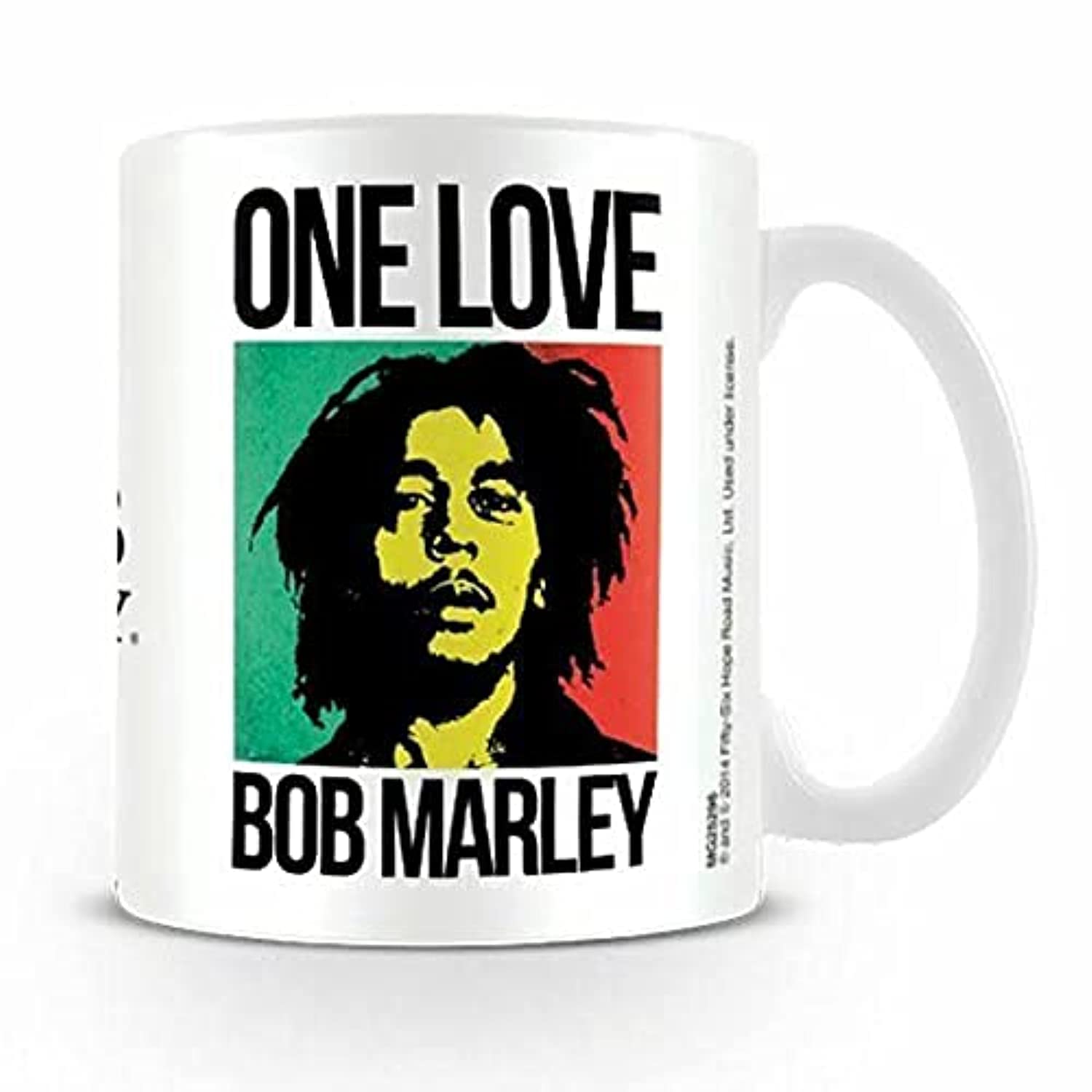 Taza Pyramid International Bob Marley One Love Multicolor - Ideal como regalo Taza Pyramid International Bob Marley One Love Multicolor - Ideal como regalo